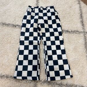 Checkered Womens Pants